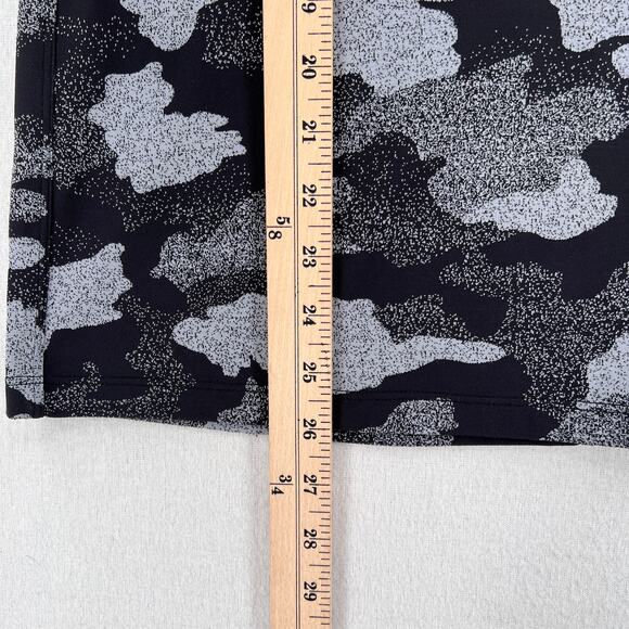 LULULEMON All Yours Short Sleeve Training Tee Womens 8 Black Gray Camo Print - Picture 15 of 16